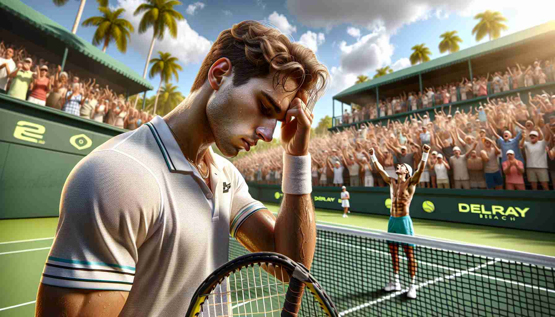 Young Challenger Falls Short as Nakashima Advances at Thrilling Delray Beach Showdown