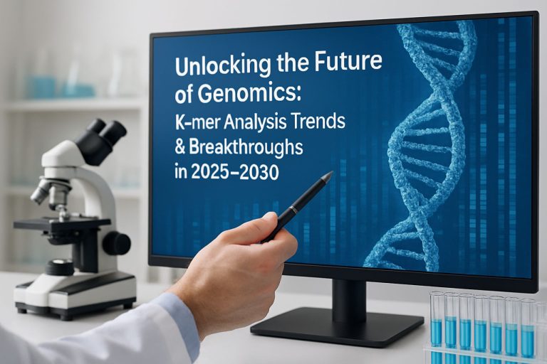 Desbloqueando o Futuro da Genômica: Tendências e Avanços na Análise de K-mer de 2025 a 2030