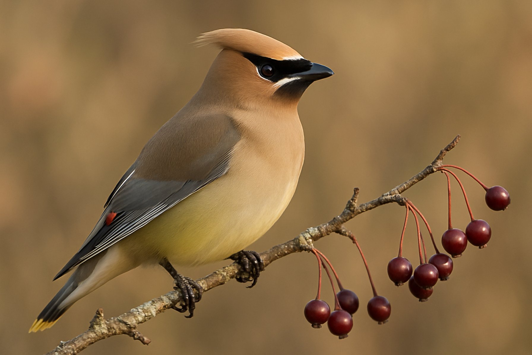 Waxwing Wonders: Discover the Secrets of Nature’s Most Elegant Songbirds