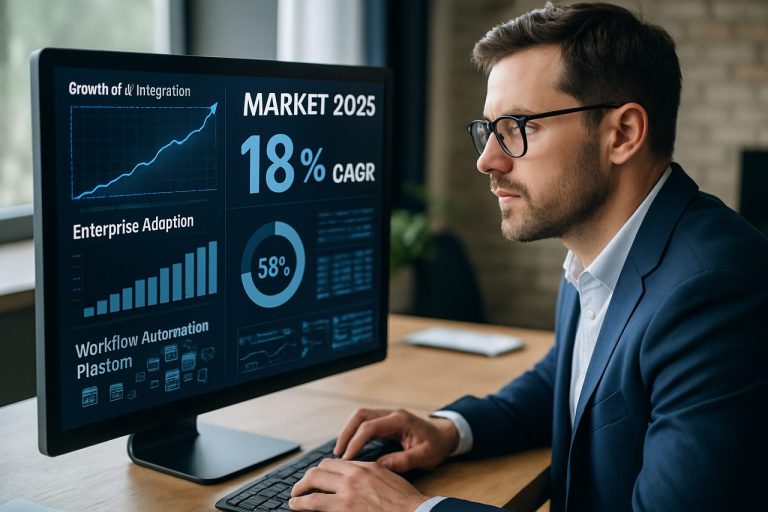 Tržište platformi za automatizaciju radnih tokova s niskim kodom 2025: CAGR od 18% potaknut AI integracijom i usvajanjem od strane preduzeća