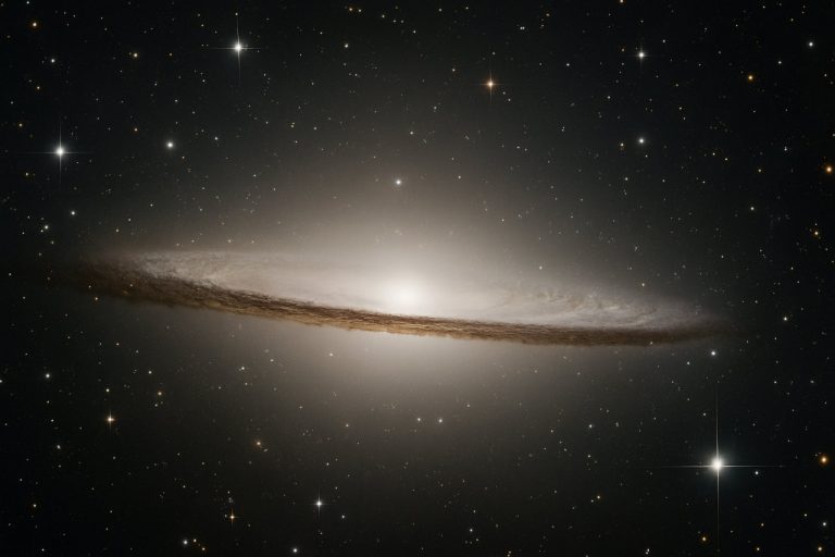 James Webbův teleskop zveřejnil ohromující nový snímek galaxie Klobouk—vědci jsou ohromeni